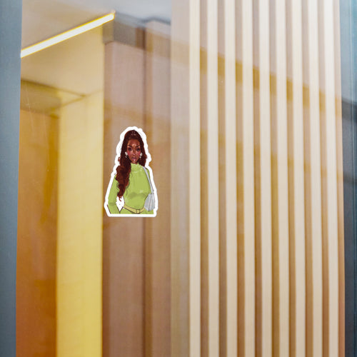 Olandria Illustration Kiss-Cut Sticker – Olivia Ebere Original Art